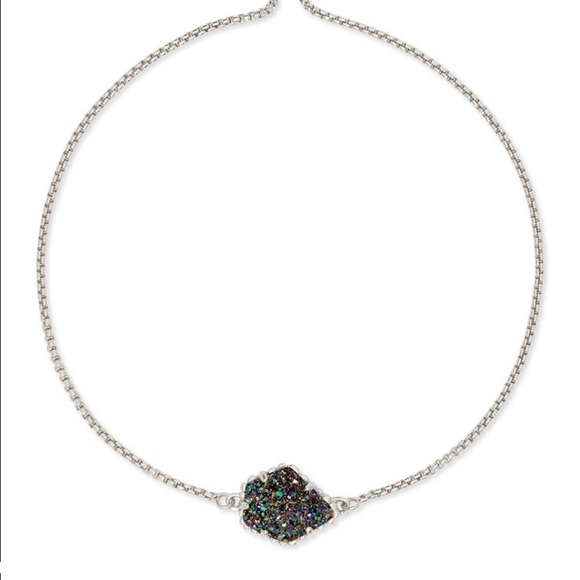 Kendra Scott Theo bracelet genuine drusy in multi colored hue. Adjustable. NWT. - Picture 1 of 5